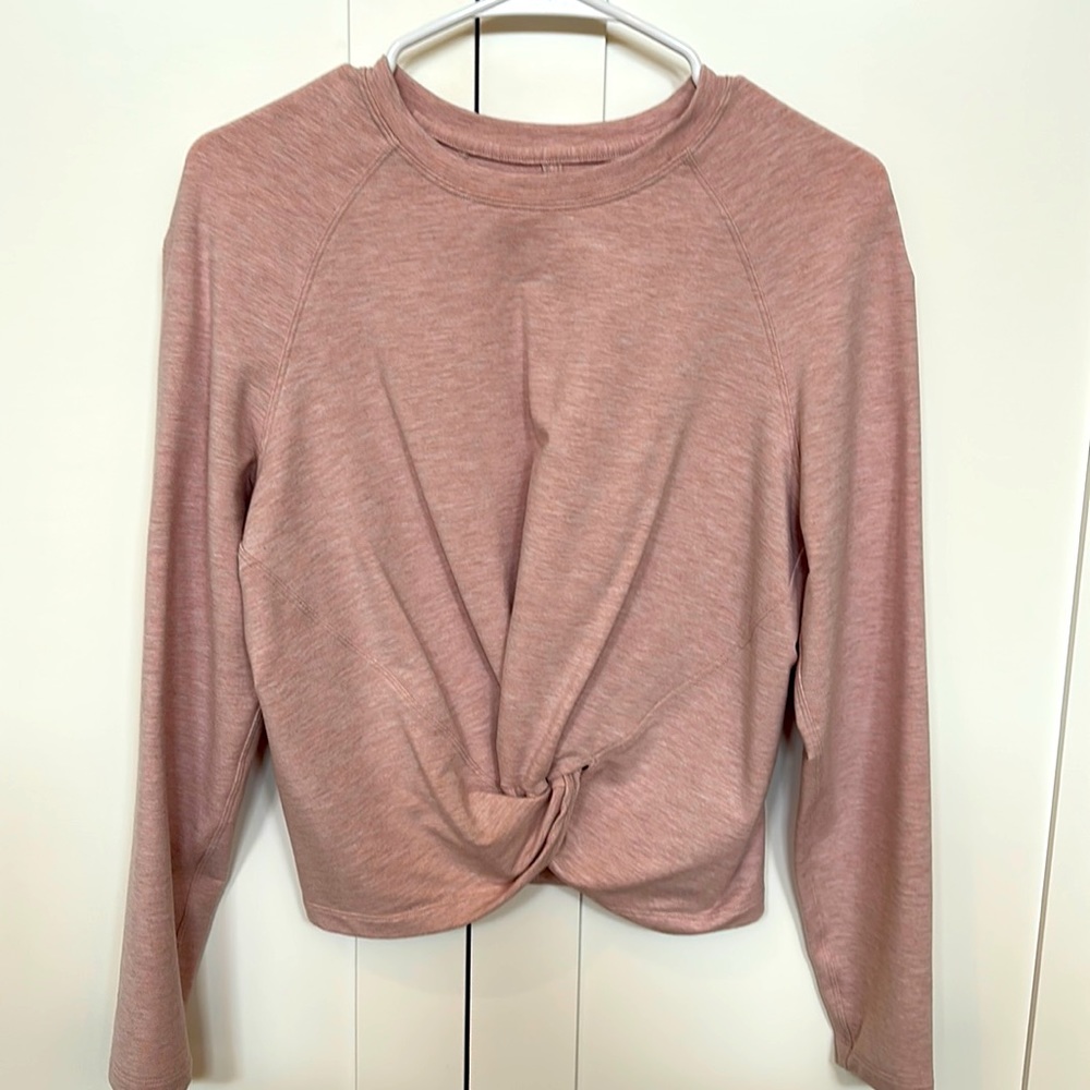 Lululemon twist long sleeve top